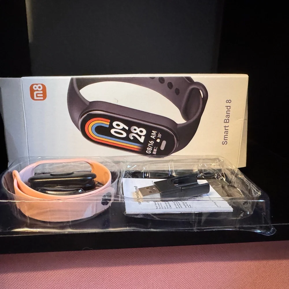 Smart Band 8 Black Fitness Tracker